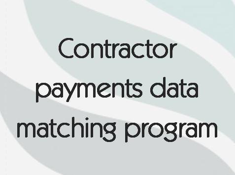 Read more about the article Contractor payments data matching program