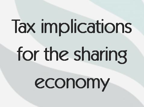 Read more about the article Tax implications for the sharing economy