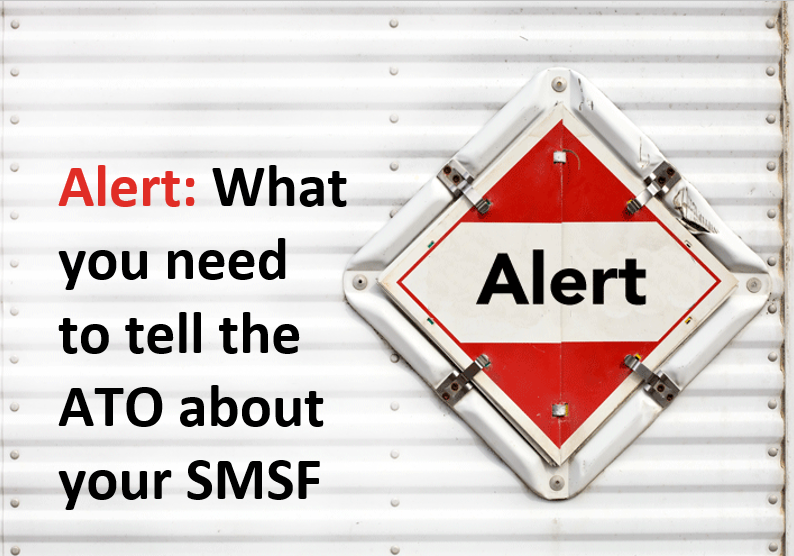 Read more about the article Alert: What you need to tell the ATO about your SMSF