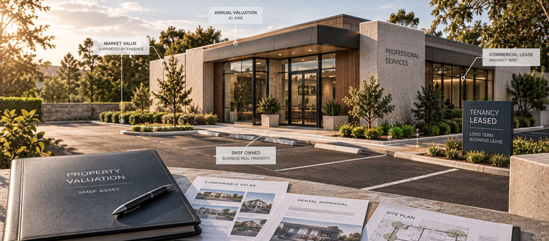 SMSF property valuation and audit preparation
