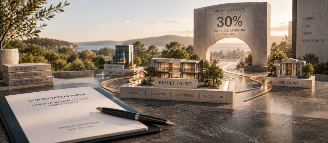 Discretionary trusts and proposed 30% minimum tax