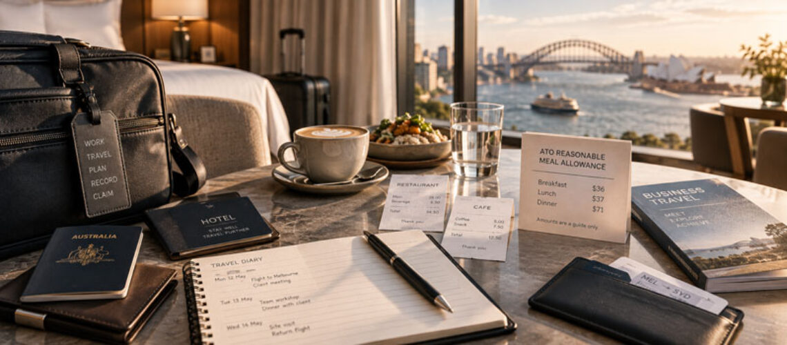 Travel allowance rates 2026–27 and ATO meal allowances